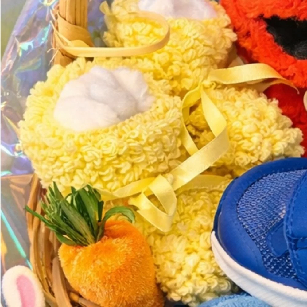 Infant Easter Basket – Vintage Cookie Monster, Booties,